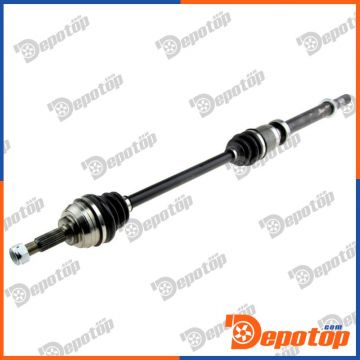 Demi-Arbre de Transmission droite pour RENAULT | NPW-RE-136, 13-6823
